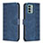 Funda de Cuero Cartera con Soporte Carcasa B21F para Nokia G22 Azul