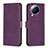 Funda de Cuero Cartera con Soporte Carcasa B21F para Xiaomi Civi 3 5G Morado