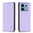 Funda de Cuero Cartera con Soporte Carcasa B22F para Xiaomi Redmi Note 13 Pro 5G Purpura Claro