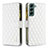 Funda de Cuero Cartera con Soporte Carcasa BF2 para Samsung Galaxy S22 Plus 5G Blanco