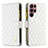 Funda de Cuero Cartera con Soporte Carcasa BF2 para Samsung Galaxy S23 Ultra 5G Blanco