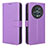 Funda de Cuero Cartera con Soporte Carcasa BY1 para Huawei Honor Magic5 Pro 5G Morado