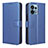 Funda de Cuero Cartera con Soporte Carcasa BY1 para Motorola Moto Edge Plus (2023) 5G Azul