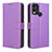 Funda de Cuero Cartera con Soporte Carcasa BY1 para Nokia C22 Morado