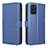 Funda de Cuero Cartera con Soporte Carcasa BY1 para Nokia G100 Azul