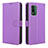 Funda de Cuero Cartera con Soporte Carcasa BY1 para Nokia XR21 Morado