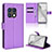 Funda de Cuero Cartera con Soporte Carcasa BY1 para OnePlus 10 Pro 5G Morado