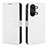 Funda de Cuero Cartera con Soporte Carcasa BY1 para OnePlus Nord 3 5G Blanco