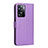 Funda de Cuero Cartera con Soporte Carcasa BY1 para Oppo A57s Morado