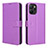 Funda de Cuero Cartera con Soporte Carcasa BY1 para Realme 10 5G Morado