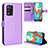 Funda de Cuero Cartera con Soporte Carcasa BY1 para Realme 8 5G Morado