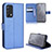 Funda de Cuero Cartera con Soporte Carcasa BY1 para Realme GT Master 5G Azul