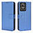 Funda de Cuero Cartera con Soporte Carcasa BY1 para Realme GT2 Master Explorer Azul