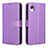 Funda de Cuero Cartera con Soporte Carcasa BY1 para Samsung Galaxy A23 5G SC-56C Morado