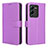 Funda de Cuero Cartera con Soporte Carcasa BY1 para Vivo V25 Pro 5G Morado