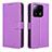 Funda de Cuero Cartera con Soporte Carcasa BY1 para Xiaomi Mi 13 Pro 5G Morado