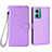 Funda de Cuero Cartera con Soporte Carcasa BY1 para Xiaomi Redmi 10 Prime Plus 5G Morado