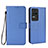 Funda de Cuero Cartera con Soporte Carcasa BY1 para Xiaomi Redmi K50 5G Azul