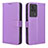 Funda de Cuero Cartera con Soporte Carcasa BY1 para Xiaomi Redmi K60E 5G Morado