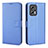 Funda de Cuero Cartera con Soporte Carcasa BY1 para Xiaomi Redmi Note 11T Pro+ Plus 5G Azul