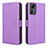 Funda de Cuero Cartera con Soporte Carcasa BY1 para Xiaomi Redmi Note 12S Morado