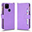 Funda de Cuero Cartera con Soporte Carcasa BY2 para Google Pixel 5a 5G Morado