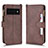 Funda de Cuero Cartera con Soporte Carcasa BY2 para Google Pixel 6 Pro 5G Marron