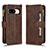 Funda de Cuero Cartera con Soporte Carcasa BY2 para Google Pixel 8 5G Marron