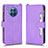 Funda de Cuero Cartera con Soporte Carcasa BY2 para Huawei Honor 50 Lite Morado