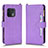 Funda de Cuero Cartera con Soporte Carcasa BY2 para OnePlus 10 Pro 5G Morado