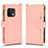 Funda de Cuero Cartera con Soporte Carcasa BY2 para OnePlus 10 Pro 5G Oro Rosa