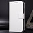 Funda de Cuero Cartera con Soporte Carcasa BY2 para Realme 8s 5G Blanco