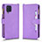 Funda de Cuero Cartera con Soporte Carcasa BY2 para Samsung Galaxy A22 4G Morado