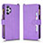 Funda de Cuero Cartera con Soporte Carcasa BY2 para Samsung Galaxy A32 4G Morado