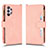 Funda de Cuero Cartera con Soporte Carcasa BY2 para Samsung Galaxy A32 5G Oro Rosa