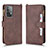 Funda de Cuero Cartera con Soporte Carcasa BY2 para Samsung Galaxy A52s 5G Marron