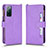 Funda de Cuero Cartera con Soporte Carcasa BY2 para Samsung Galaxy S20 FE 4G Morado