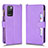 Funda de Cuero Cartera con Soporte Carcasa BY2 para Xiaomi Redmi Note 11 4G (2021) Morado