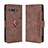 Funda de Cuero Cartera con Soporte Carcasa BY3 para Asus ROG Phone 3 Marron