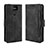 Funda de Cuero Cartera con Soporte Carcasa BY3 para Asus Zenfone 6 ZS630KL Negro