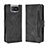 Funda de Cuero Cartera con Soporte Carcasa BY3 para Asus ZenFone 8 Flip ZS672KS Negro