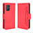 Funda de Cuero Cartera con Soporte Carcasa BY3 para Asus Zenfone 8 ZS590KS Rojo