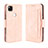 Funda de Cuero Cartera con Soporte Carcasa BY3 para Google Pixel 4a Rosa