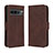 Funda de Cuero Cartera con Soporte Carcasa BY3 para Google Pixel 8 Pro 5G Marron