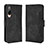 Funda de Cuero Cartera con Soporte Carcasa BY3 para HTC Desire 22 Pro 5G Negro