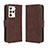 Funda de Cuero Cartera con Soporte Carcasa BY3 para HTC U23 5G Marron