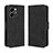 Funda de Cuero Cartera con Soporte Carcasa BY3 para Huawei Honor 80 SE 5G Negro