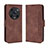 Funda de Cuero Cartera con Soporte Carcasa BY3 para Huawei Honor Magic4 Pro 5G Marron