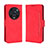 Funda de Cuero Cartera con Soporte Carcasa BY3 para Huawei Honor Magic4 Pro 5G Rojo