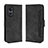 Funda de Cuero Cartera con Soporte Carcasa BY3 para Huawei Honor X5 Plus Negro